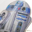 Craft Buddy - Gyémántszemes kirakó XL - R2-D2 "Star Wars" - Crystal Art
