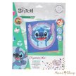 Craft Buddy - Gyémántszemes kirakó 18*18 cm emléklap - Stitch "Disney" Crystal Art