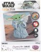 Craft Buddy - Gyémántszemes kirakó 18*18 cm emléklap - Grogu "Star Wars" - Crystal Art