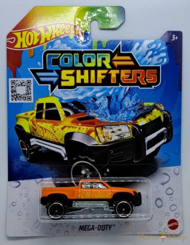 Hot Wheels színváltós kisautó - Mega-Duty