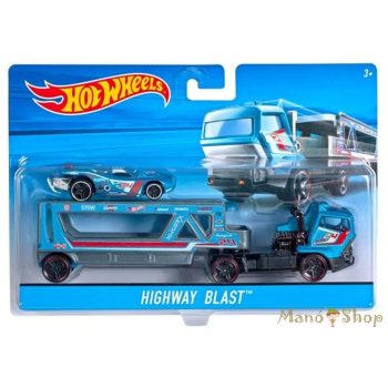 Hot Wheels - Highway Balst - Utánfutós kisautó