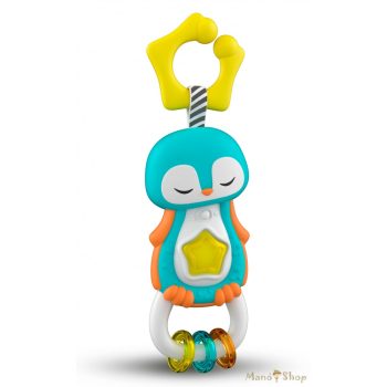Clementoni Baby pingvin csörgő fénnyel és hanggal 