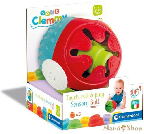 Clementoni Clamy Soft - Készségfejlesztő labda