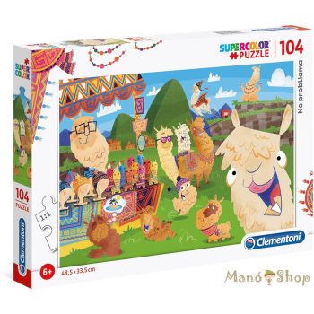   Clementoni SuperColor - No probLÁMA 104 db-os Puzzle (27279)