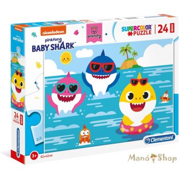   Clementoni SuperColor - Baby Shark maxi puzzle 24 db-os (28519)