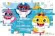 Clementoni SuperColor - Baby Shark maxi puzzle 24 db-os (28519)