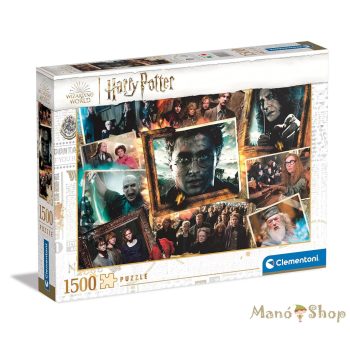 Clementoni Harry Potter - Kollázs 1500 db-os Puzzle (31697)