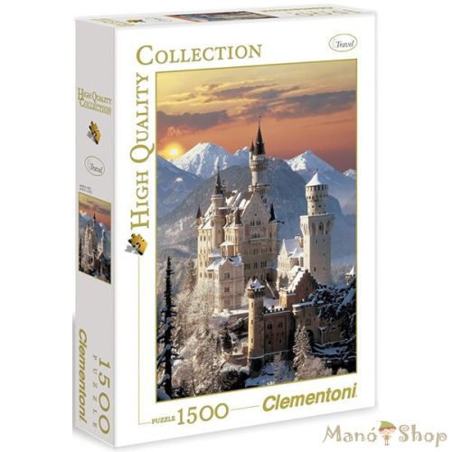 Clementoni - Neuschwanstein kastély 1500 db-os Puzzle