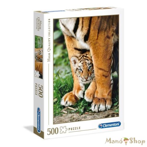 Clementoni - Bengáli tigris kölyök - 500 db-os Puzzle