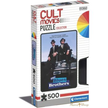   Clementoni Cult Movies - The Blues Brothers 500 db-os Puzzle (35109)