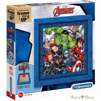   Clementoni - Bosszúállók puzzle képkerettel 60 db-os (38801)