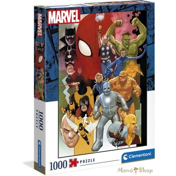 Clementoni - Marvel 80' 1000 db-os puzzle