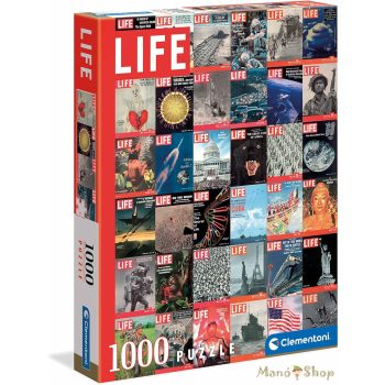   Clementoni Life Magazine Collection - Címlapok 1000 db-os Puzzle (39636)