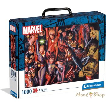   Clementoni Marvel - Avengers - Bosszúállók puzzle bőröndben 1000 db-os (39675)
