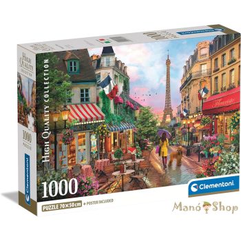 Clementoni Virágok Párizsban 1000 db-os Puzzle (39705)