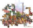 Clementoni Virágok Párizsban 1000 db-os Puzzle (39705)