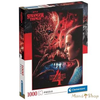   Clementoni High Quality Collection - Stranger Things 4 1000 db-os Puzzle (39763)