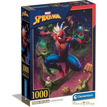   Clementoni High Quality Collection - Marvel - Spider-Man 1000 db-os Puzzle (39768)