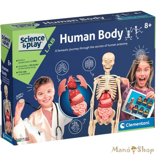 Clementoni Science - Tudomány és Játék - Az emberi test