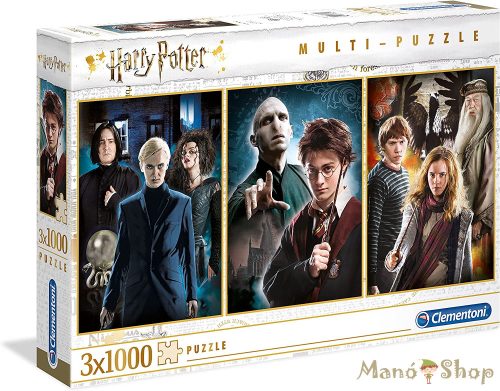 Clementoni - Harry Potter 3x1000 db-os puzzle