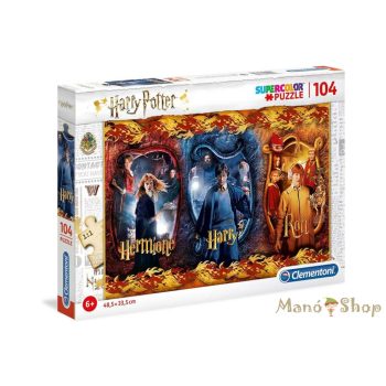   Clementoni - Harry Potter - Hermione, Harry, Ron 104 db-os Puzzle