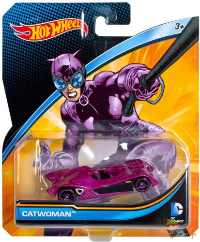 Hot Wheels - DC karakter kisautók - Catwoman (DMM15)