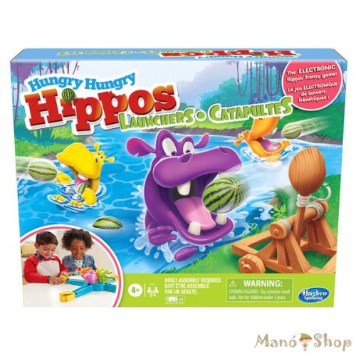 Éhes Vízilovak társasjáték - Hungry Hungry Hippos