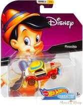 Hot Wheels - Disney Karakter kisautó - Pinnokíó