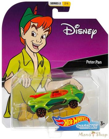 Hot Wheels - Disney Karakter kisautó - Pán Péter