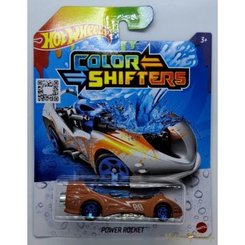 Hot Wheels színváltós kisautó - Power Rocket