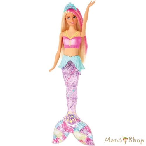 Barbie - Dreamtopia - Úszó varázssellő - rózsaszín-szőke hajú