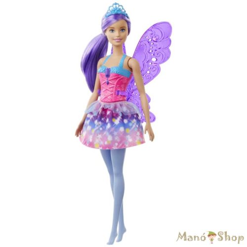 Barbie Dreamtopia - Lila hajú tündérhercegnő