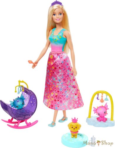 Barbie - Dreamtopia - Sárkány óvoda hercegnővel 
