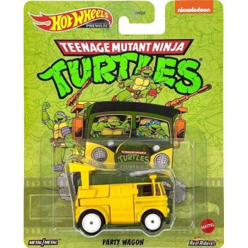   Hot Wheels Premium - Retro Entertainment Teenage Mutant Ninja Turtles - Party Wagon
