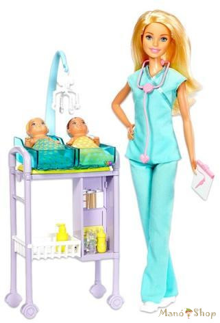 Barbie karrier játékszettek - Gyermekorvos szett