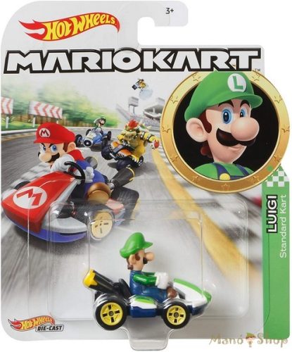 Hot Wheels - Mario Kart - Luigi (GLP37)