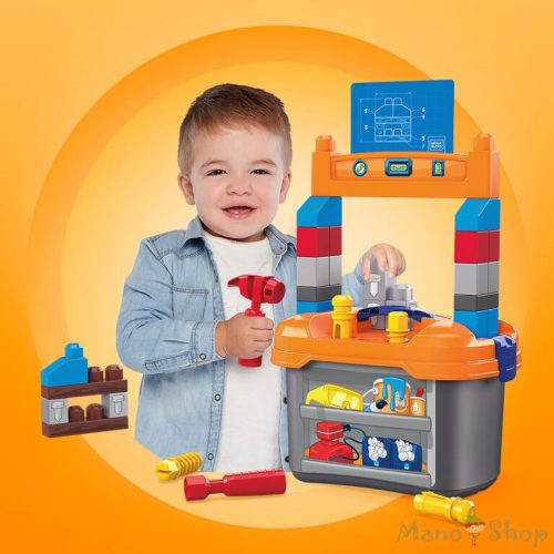 Mega Bloks - Első építkezésem tervezőasztal - Fisher Price