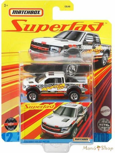 Matchbox Superfast – 2010 Ford F-150 SVT Raptor