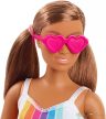 Barbie: Barbie 50. Évfordulós Malibu Baba: Szívárvány Mintás Ruhában (GRB38)