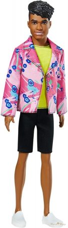 Barbie - Ken 60. évfordulós baba - Rocker Derek kabátban