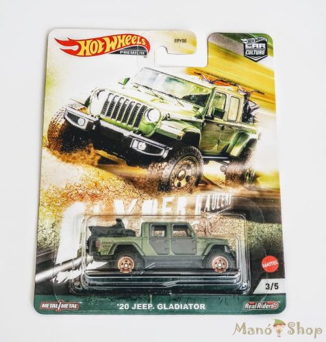 Hot Wheels Premium - Hyper Haulers - '20 Jeep Gladiator (GRJ86)