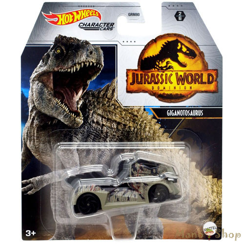 Hot Wheels - Jurassic World - Giganotosaurus karakter kisautó