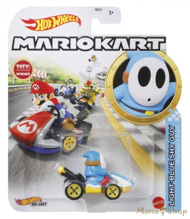 Hot Wheels - Mario Kart - Light-Blue Shy Guy (GRN21)