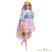 Barbie Extravagáns baba - Csillámos ruhában kutyussal