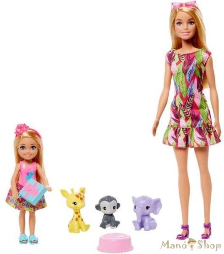 Barbie Az elveszett szülinap - Barbie és Chelsea játékszett 