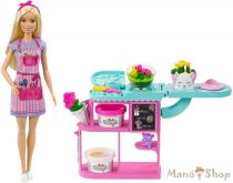 Barbie virágkötő játékszett 