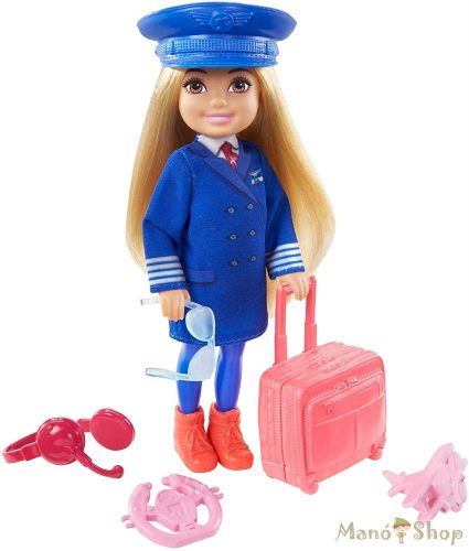 Barbie - Chelsea karrierbaba - Pilóta (GTN90)
