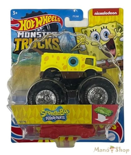 Hot Wheels - Monster Trucks - Spongebob Squarepants (GWK25)