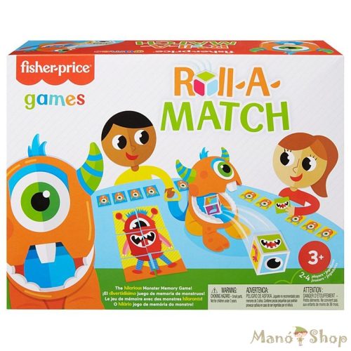 Fisher-Price szörnyecskés memória játék