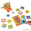 Fisher-Price szörnyecskés memória játék